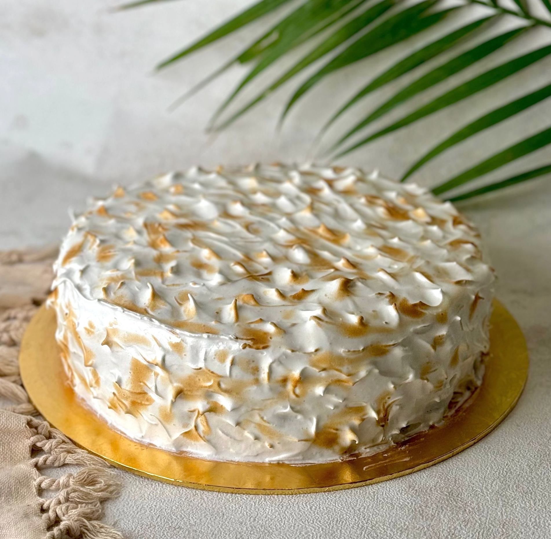 Lemon Meringue Cake
