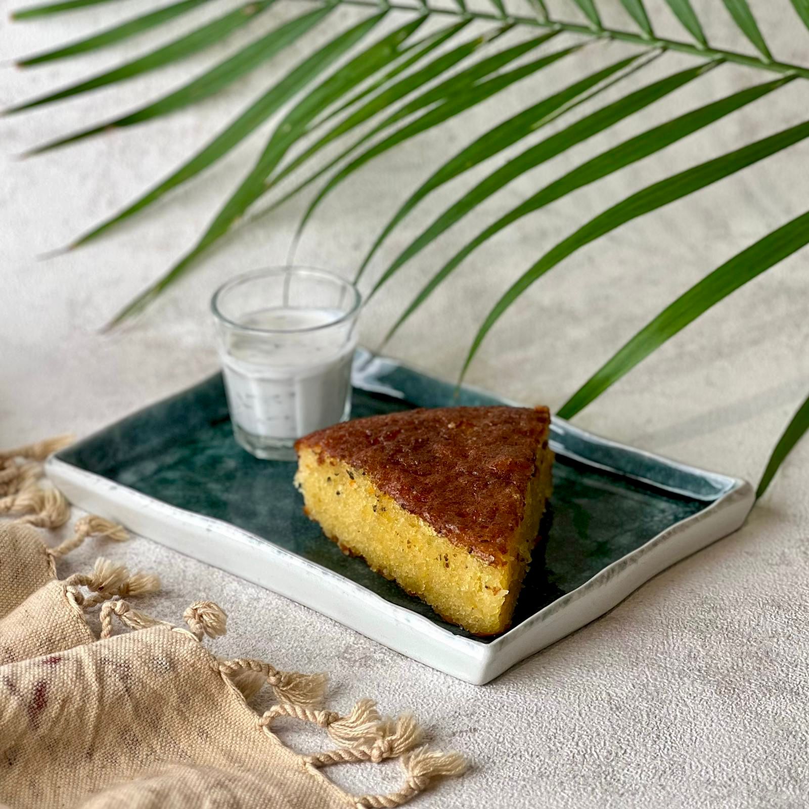 Olive Oil Rosemary cake