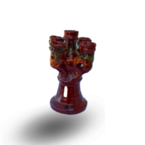 Pottery Candlestick Medium Size