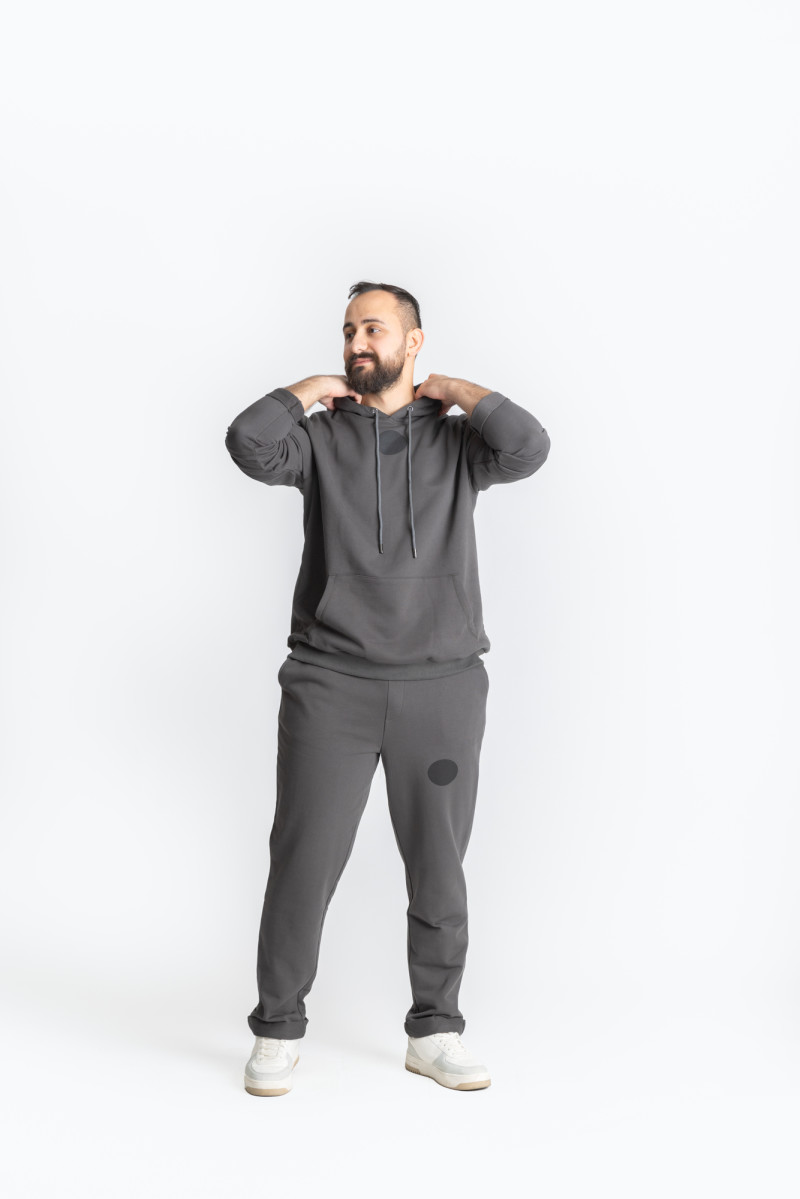 Charcoal Grey Hoodie