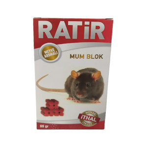 Ratimum - Candle Block Mouse Poison Feed 90 gm