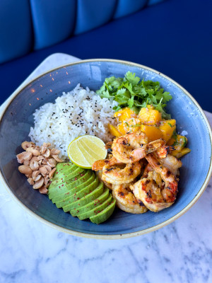 Mango Shrimp Bowl