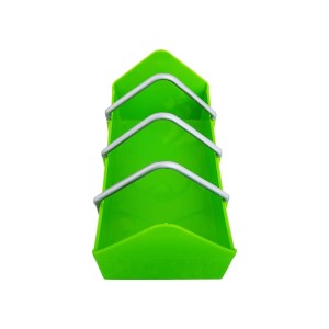 Feeder for Chicken small plastic- Red -Yellow and Green 20cm (1B-1181)