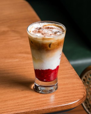 Iced Raspberry Latte