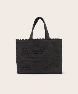 lace tote bag