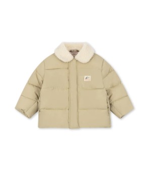 Pale green collar jacket