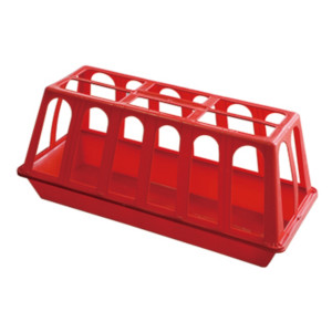 Feeding and Drinking Tray for Poultry - W/16 Holes (60*24) cm - Red (CT04)
