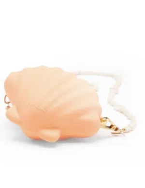 Orange shell bag