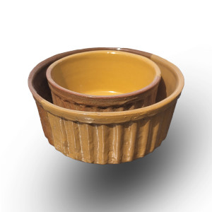 Bram Pottery Set 2 Pcs without Cover