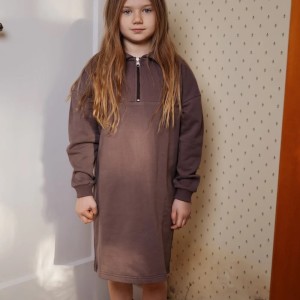 Zip jog dress