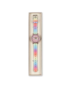 Rainbow glitter kid watch