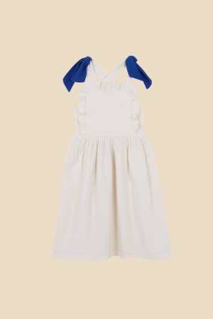 Plumetis midi dress