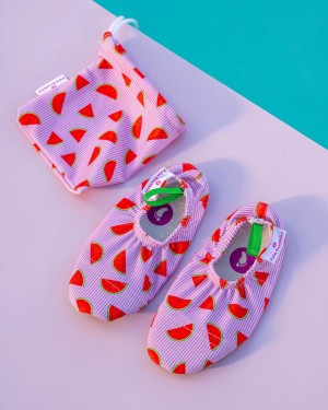 Watermelons swimming shoes