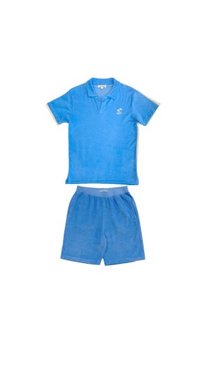 Blue Terry set