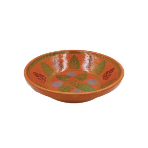 Clay Feeding Dish - Painted - Small 25cm
