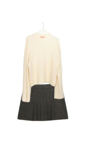 Verona slit set/ sweater