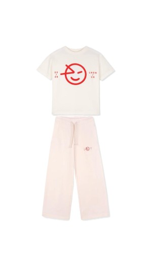 Ecru tee set
