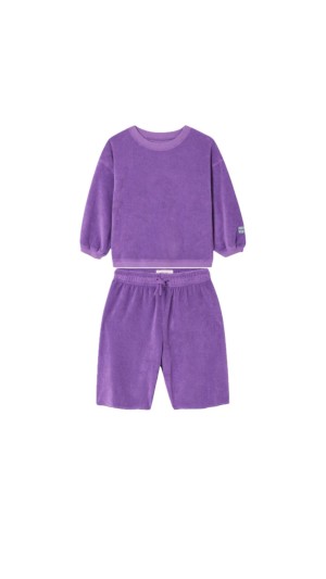 Purple fuxow set A/vintage