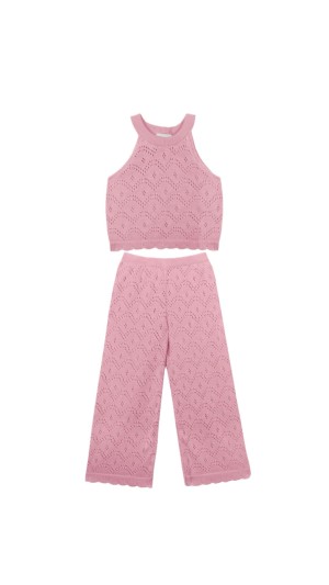 Pink nude set