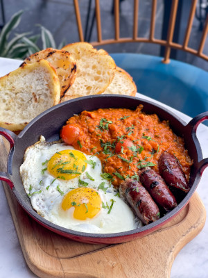 Curry lentil Eggs