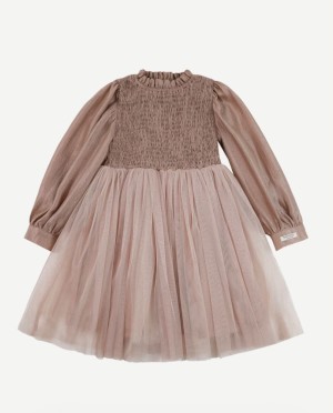 Janice Rose brown dress