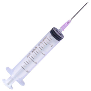 Syringe with needle 20 ml