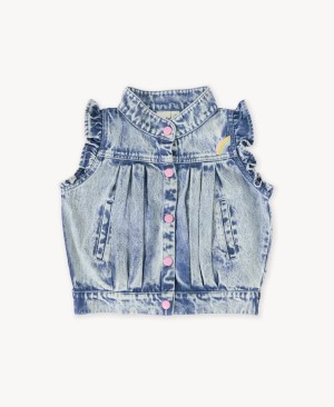 Elodie denim vest/ short not included