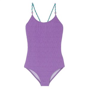 Purple swimsuit