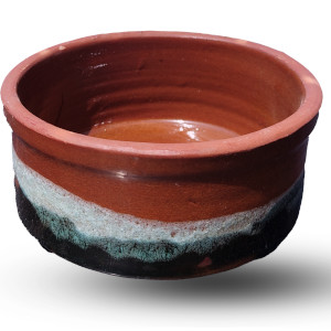 Egyptian Pottery Yogurt Plate