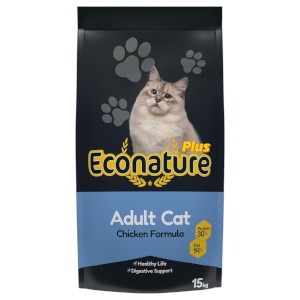 Econature PLUS - Adult Cat Chicken - 15KG