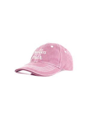 Les pink cap