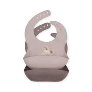 2 pck silicone bibs