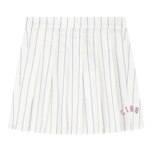 Offwhite Bijou blue stripe skirt