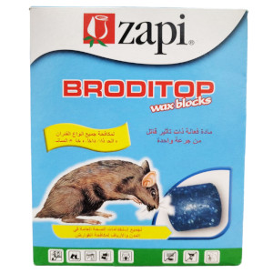 Zapi - Rodenticide - Broditop Wax Blocks
