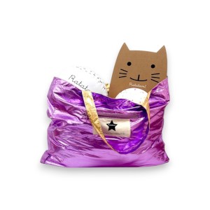 Dark purple totes bag (reversible)
