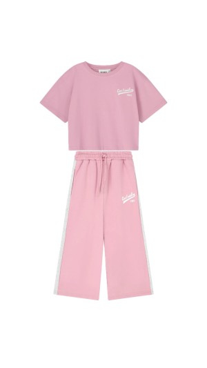 Crop tshirt set