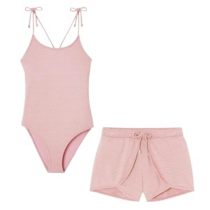 Light pink swimsuit set/ lison