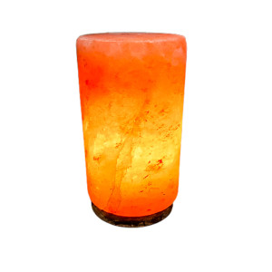 Pink Salt Lamp with wooden base 3-5 Kg