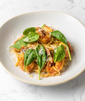  Lemon Shrimp Linguine