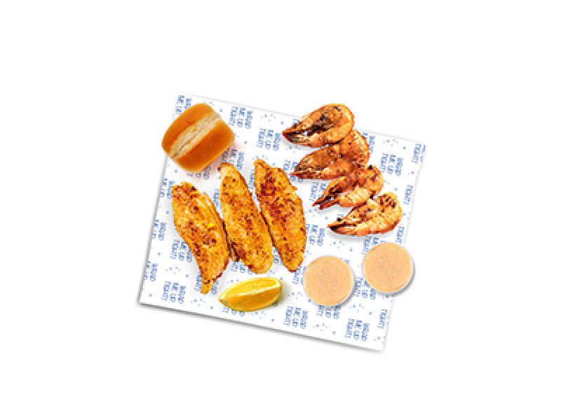 Monster Shrimp Grilled Fish