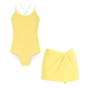 Mojito yellow swimsuit set/ lison