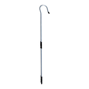 Oryx Shepherd's Alumunium Crook Stick for Goats/Sheep (Neck model) 135 cm