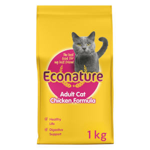 Econature Yellow - Adult Cat Chicken-1KG