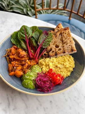 Scrambled Tofu Bowl (Vgn)