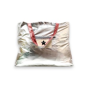 Metallique rose bag (reversible)