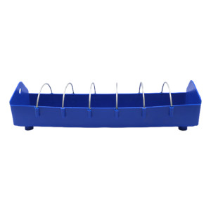 Blue Plastic Shelf  - 40 cm - drinker feeder
