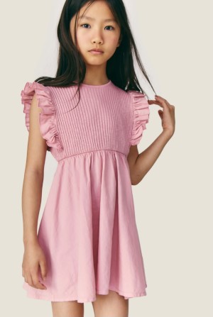 Flame pink dress/ Mipounet