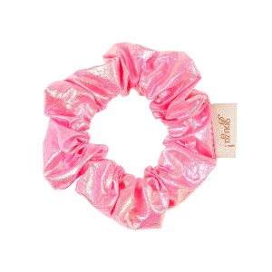 Rose color hair rubber