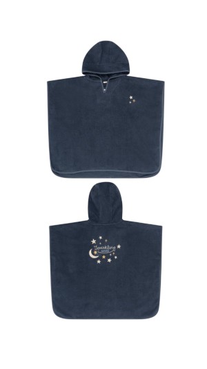 Terry poncho