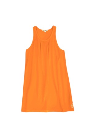 Orange Terry dress